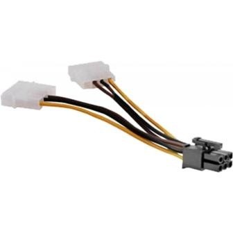 KABEL POWER VGA PIN 6 TO MOLEX PIN 4