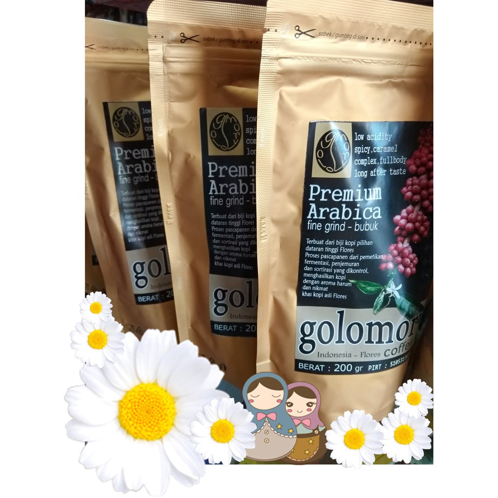 

KOPI GOLOMORY ARABICA 200 Gr