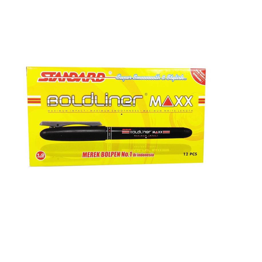 

Gratis Ongkir!! KODE-597 STANDARD PEN BOLDLINER MAXX 1.0 / SATUAN / PC