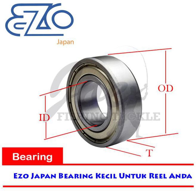 6lfp bearing 7x13x4 merek ezo japan - bearing reel pancing a4m7