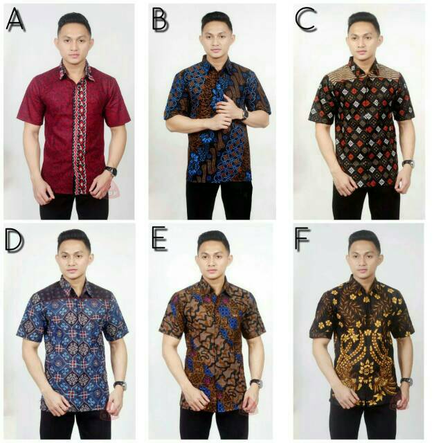 Kemeja Batik Merak Elegant