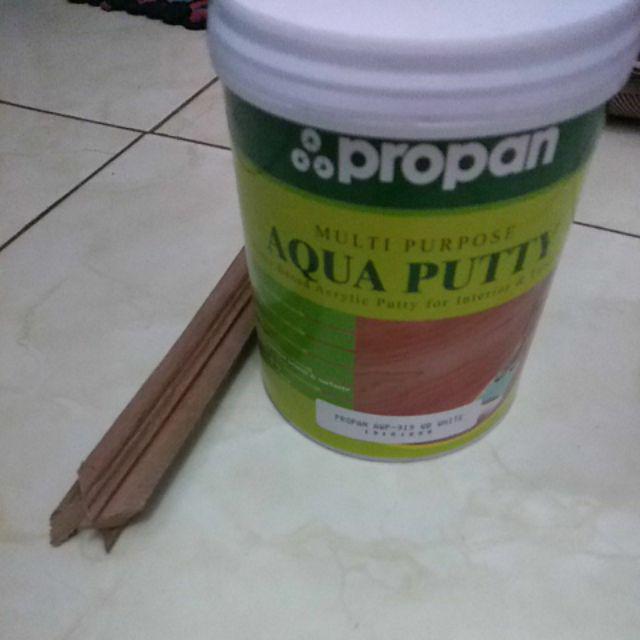 Propan Aqua Putty Dempul Duco Kayu Waterbased