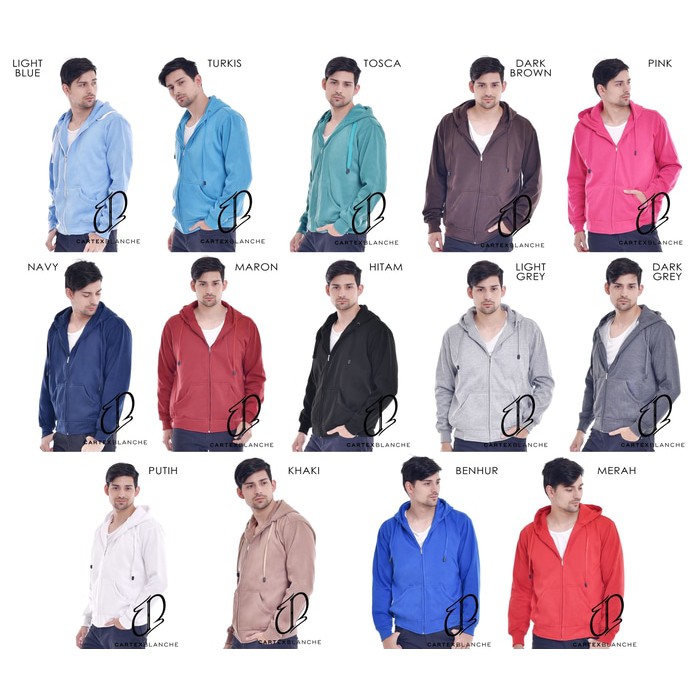 New Item Jaket Sweater Hoodie Sleting Polos Pria Sale