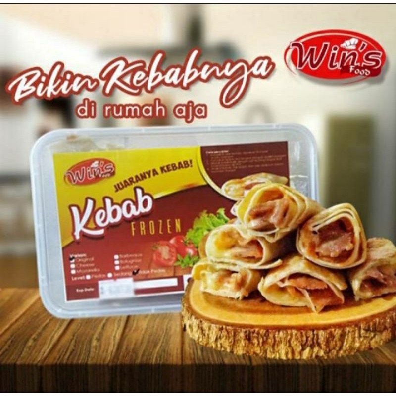 

Wins Kebab Frozen Varian Original isi 10 pcs