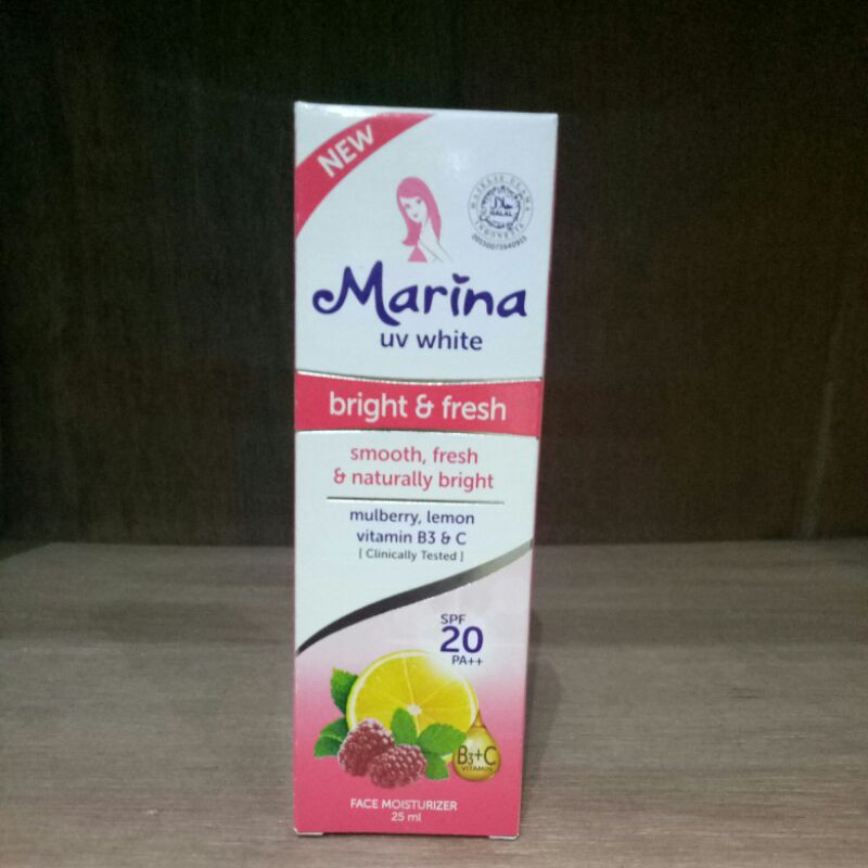 Marina bright &amp; fresh face moisturizer 25ml