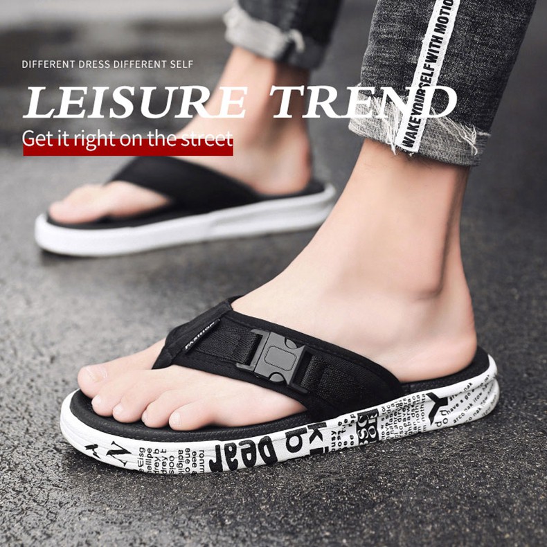 Sandal Sendal Casual Import Pria Wanita  -  Sandal Korean Style Outdoor Traveling Santai DAG's-43