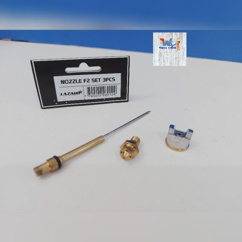 Lazaro Nozzle Spray Gun F75G Set Spuyer Dan Jarum