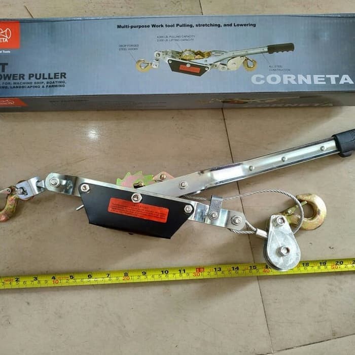 Power Puller Rachet 2 Ton Mdl Corneta / Tracktang Kodokan Wire Grip