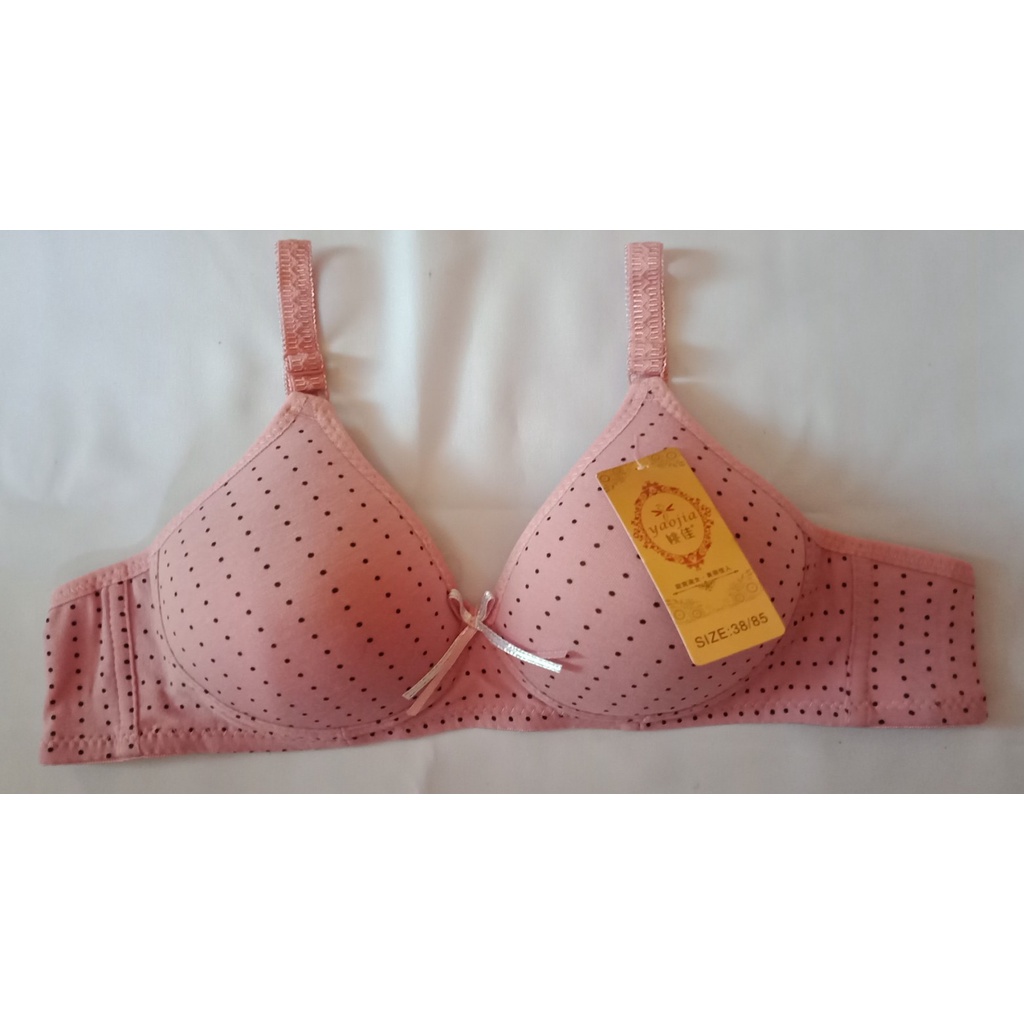 Bra Fashion Wanita Busa Tanpa Kawat Nyaman Di Pakai untuk Remaja Dewasa Bh Yaojia  Laparis Murah Kai