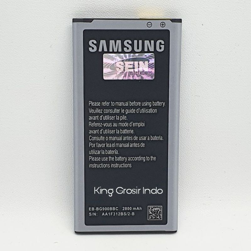 Baterai Samsung Galaxy S5 / I9600 Original OEM EB-BG900BBC Battery