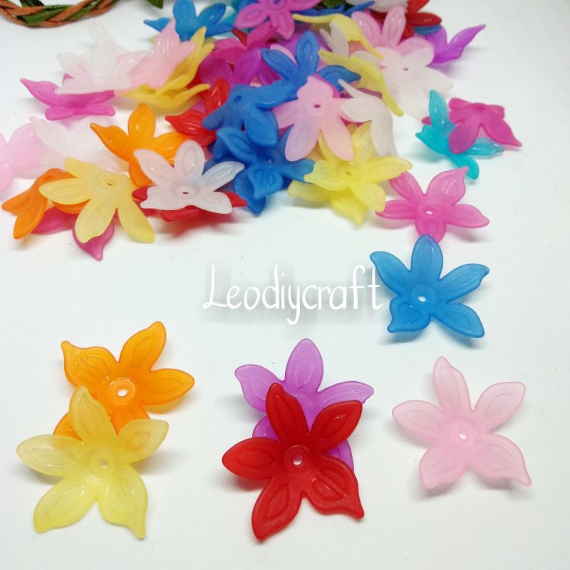 manik bunga akrilik_ manik bunga_ akrilik