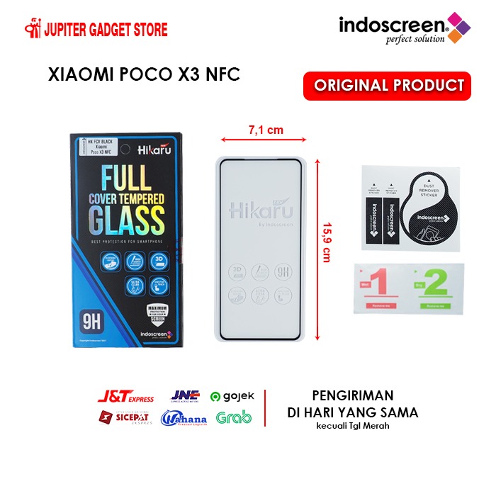 Xiaomi Poco X3 NFC Hikaru Hydrogel Tempered Glass Screen Guard