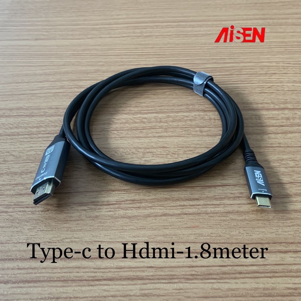 TYPE-C TO HDTV -1.8Meter AISEN# TYPE-C TO HDmi-1.8M AISEN