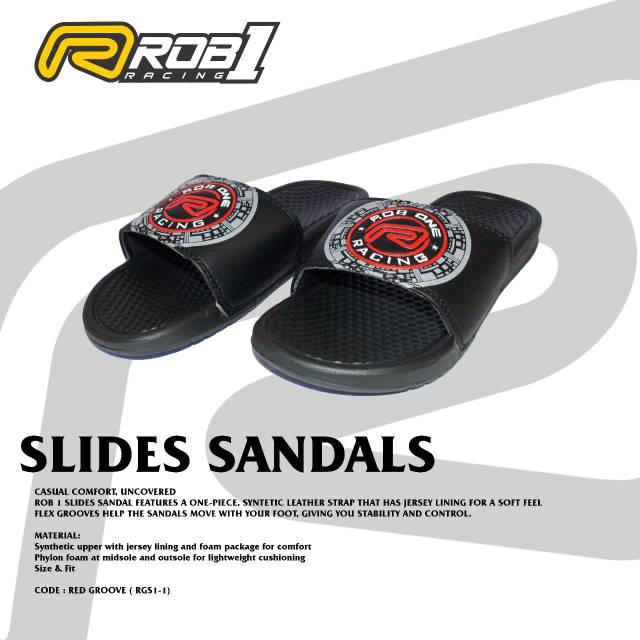 SLIDES SANDALS