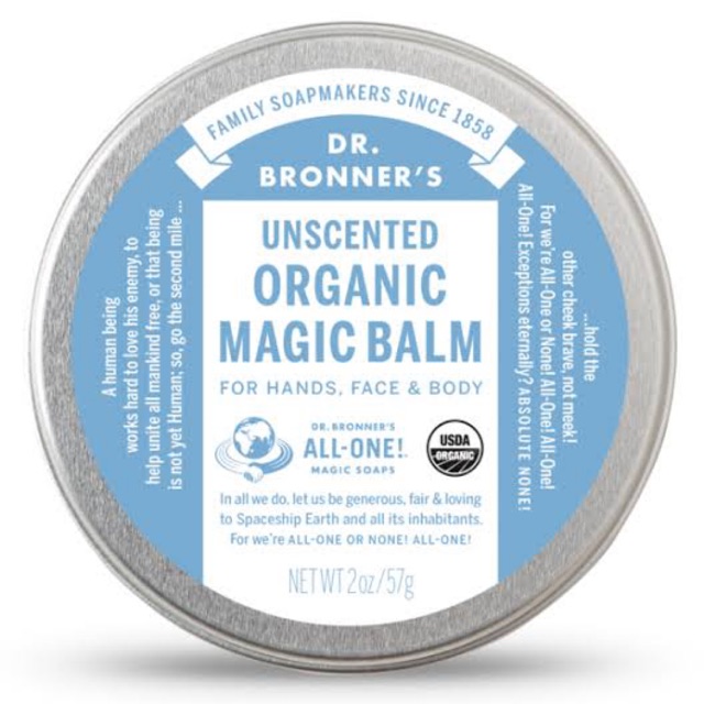 Dr Bronner’s Organic Unscented Magic Balm 57g