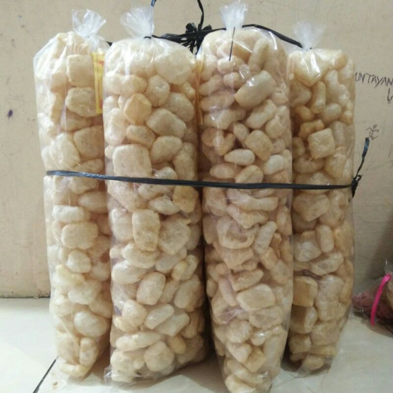 

Kerecek kulit sapi 250g / Kerupuk rambak Kerupuk Kulit