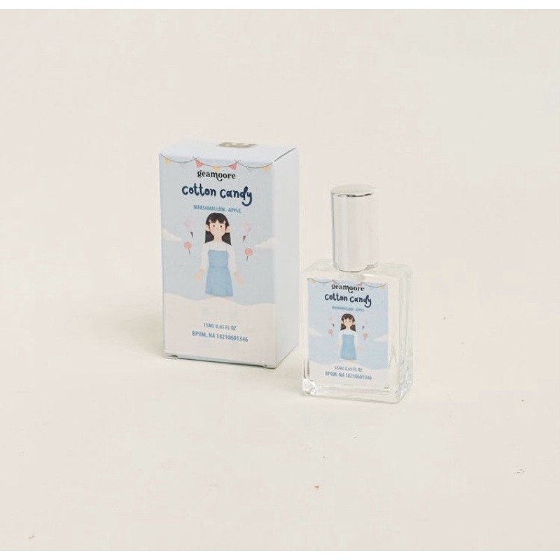 [BUY 1 GET 1 GIFT] PARFUM GEAMOORE ADDICTED SERIES SPRAY 15ml | PARFUM GEAMOORE SPRAY-Cotton candy