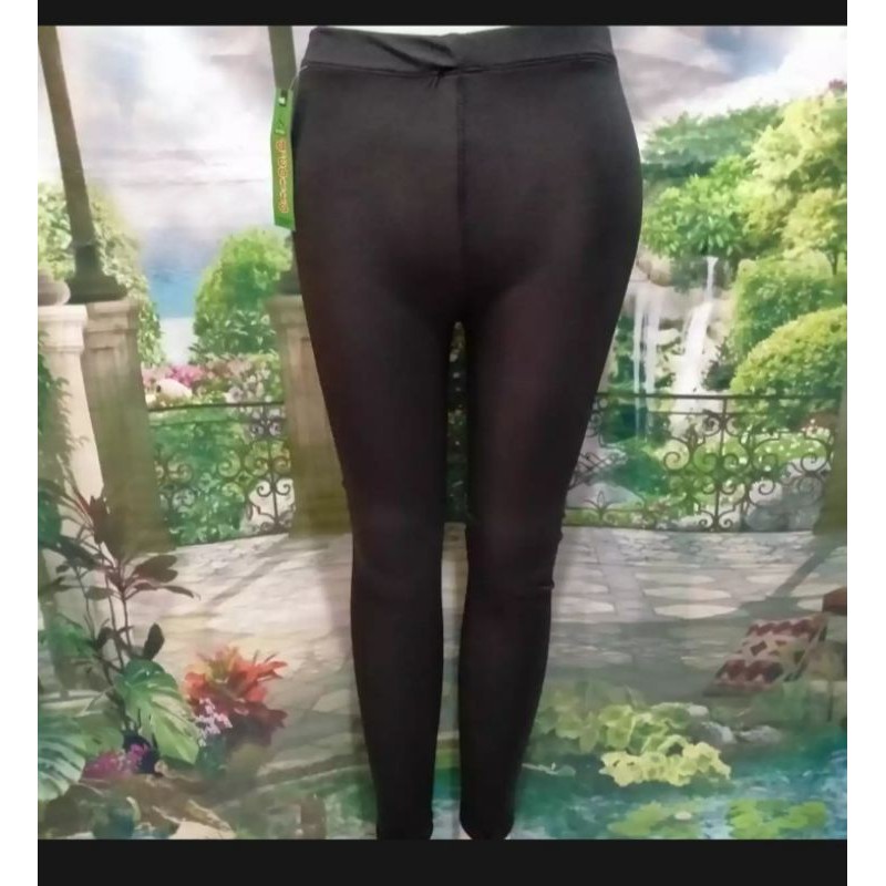 CELANA,leging,wanita,motif,polos,hitam