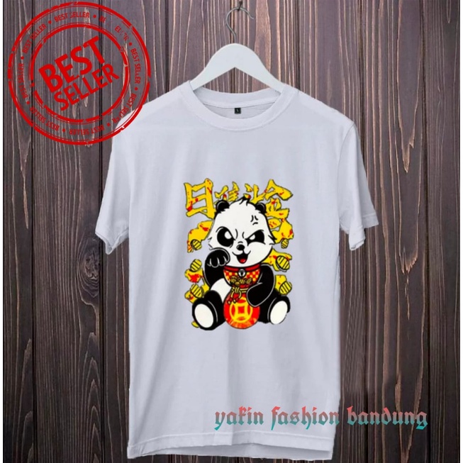 KAOS DISTRO PRIA MURAH - PANDA COIN - BAHAN PREMIUM -TERBARU DAN TERLARIS