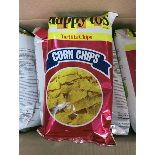 HAPPY TOS TORTILLA CHIPS MERAH 160GR