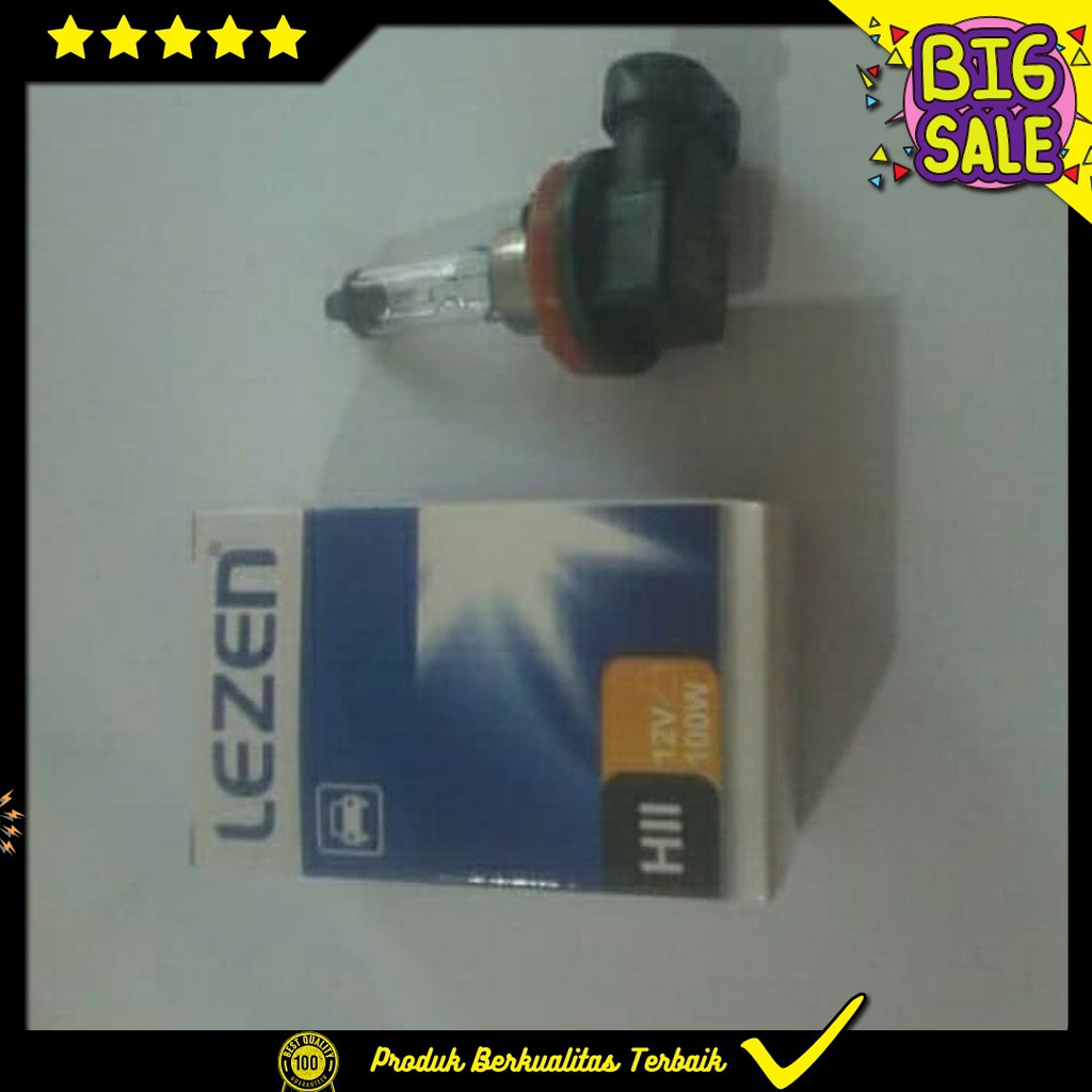 Bohlam H11 12V 100 Watt Toyota Avanza Daihatsu Xenia Honda Jazz