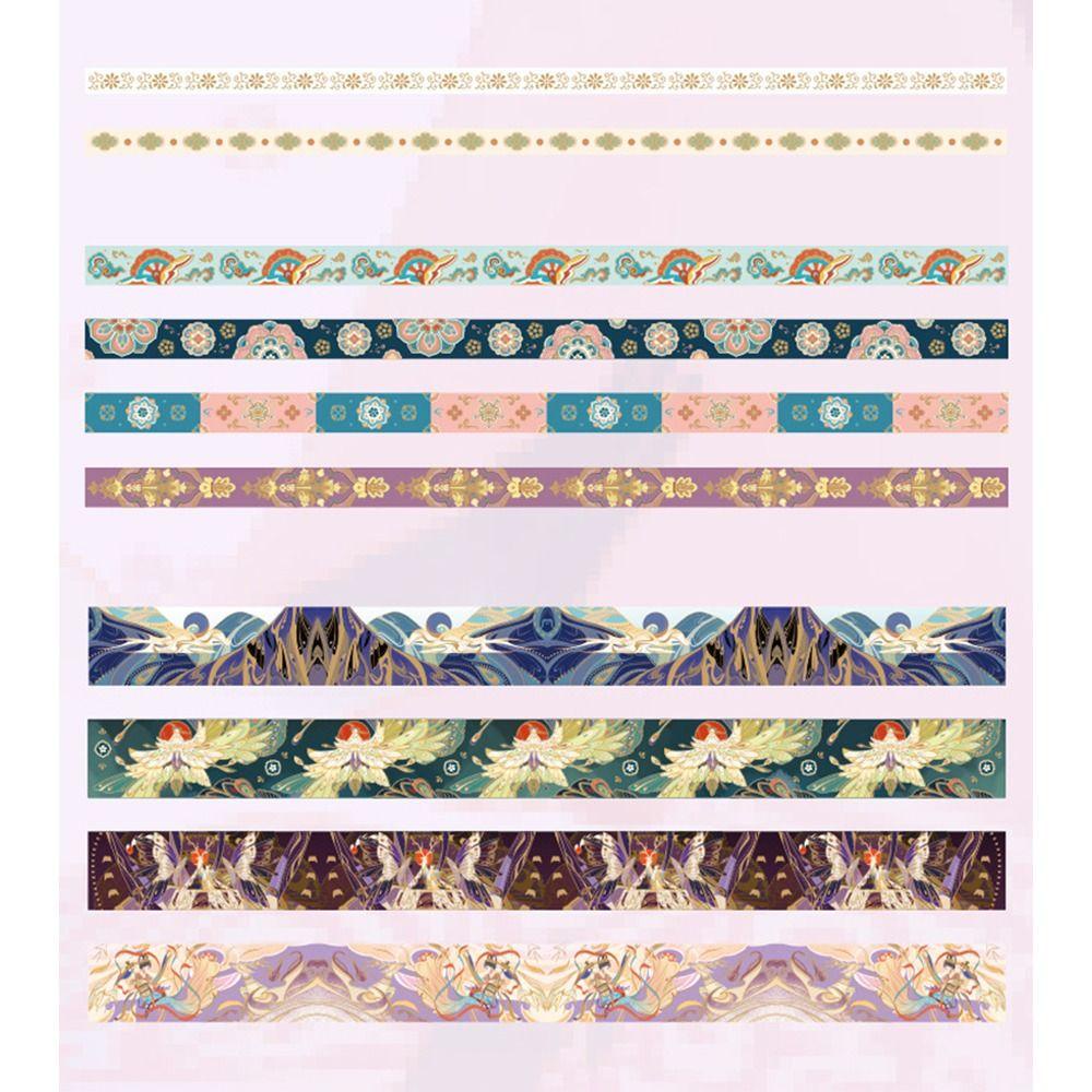 Top 20Roll/Set Washi Tape Baru Sastra Scrapbooking Kreatif Sedikit Segar INS DIY Bahan