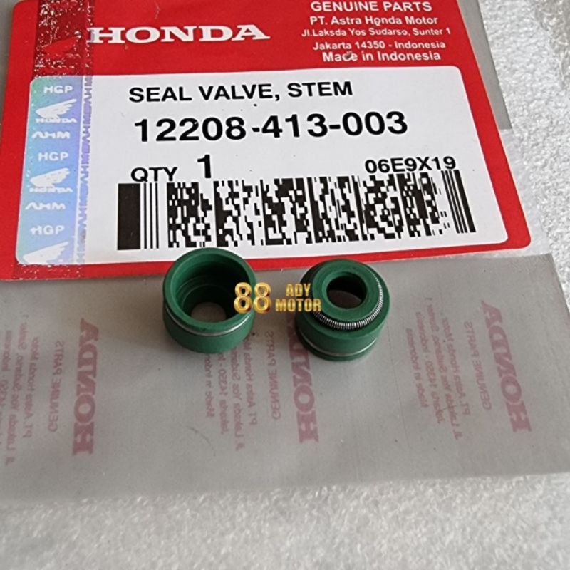 Seal / Sil Klep 413 Gl Pro, Mega Pro, Tiger Original Ahm Honda