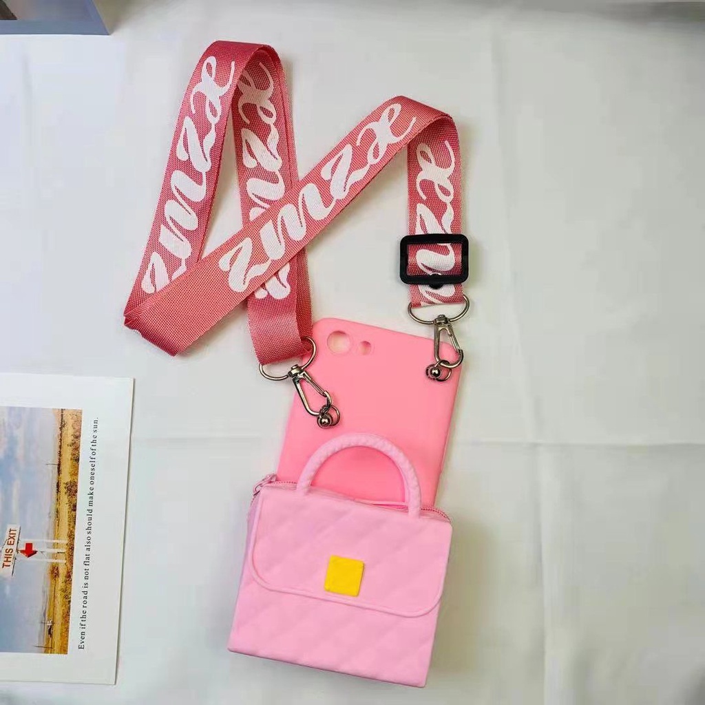 INFINIX NOTE 7 LITE CASE NEW 2021 TAS SELEMPANG DOMPET + TALI (JAYA ACC)