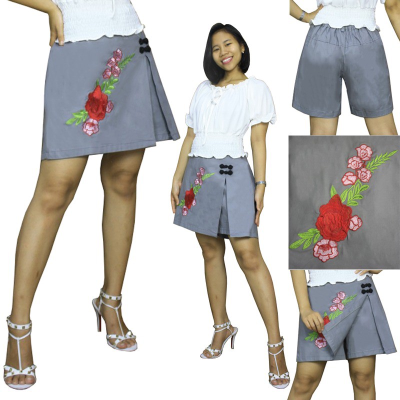 SB Collection Celana Rok Nesi Pendek Hotpant Jumbo Wanita