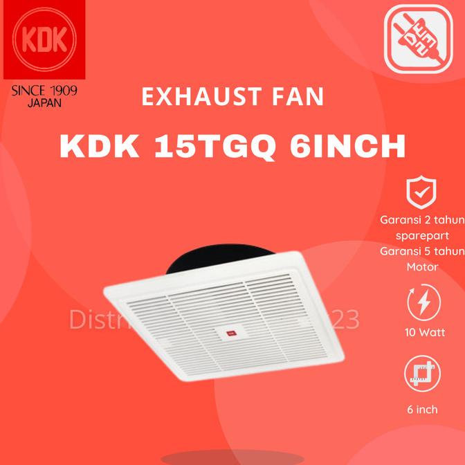 Kdk Ceiling Exhaust Fan / Exhaust Fan Plafon 6 Inch 15Tgq