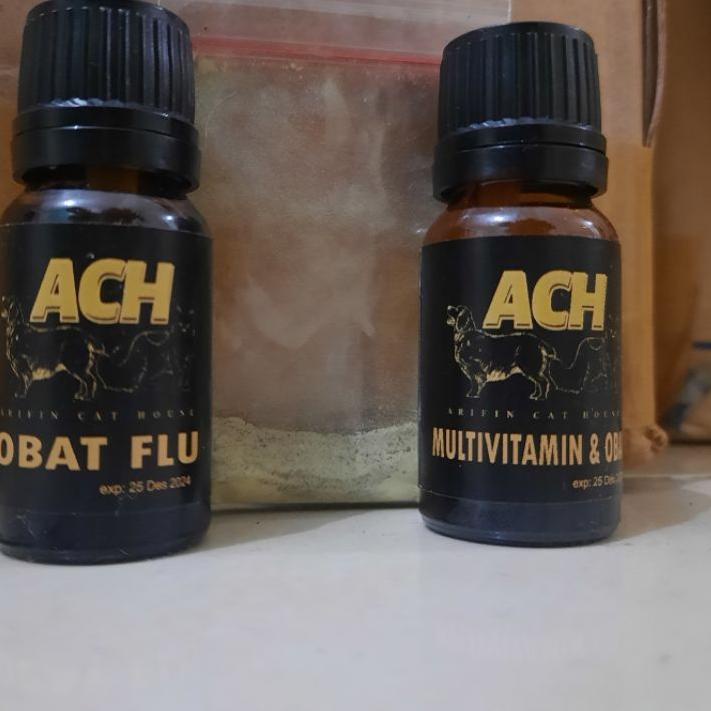 Muraaaahh.. OBAT FLU ,bersin bersin,batuk  untuk kucing dewasa dan kitten ACH