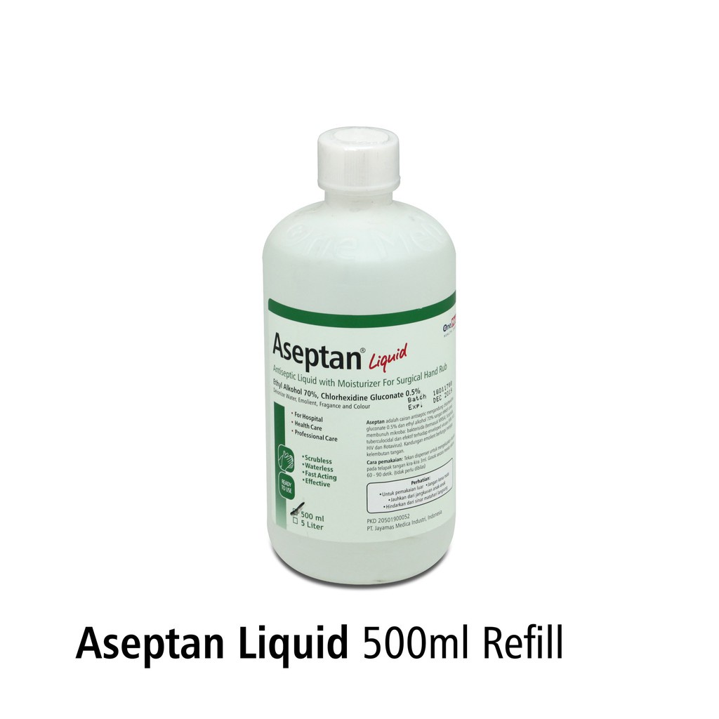 Aseptan OneMed Hand Sanitizer 500 cc Refill