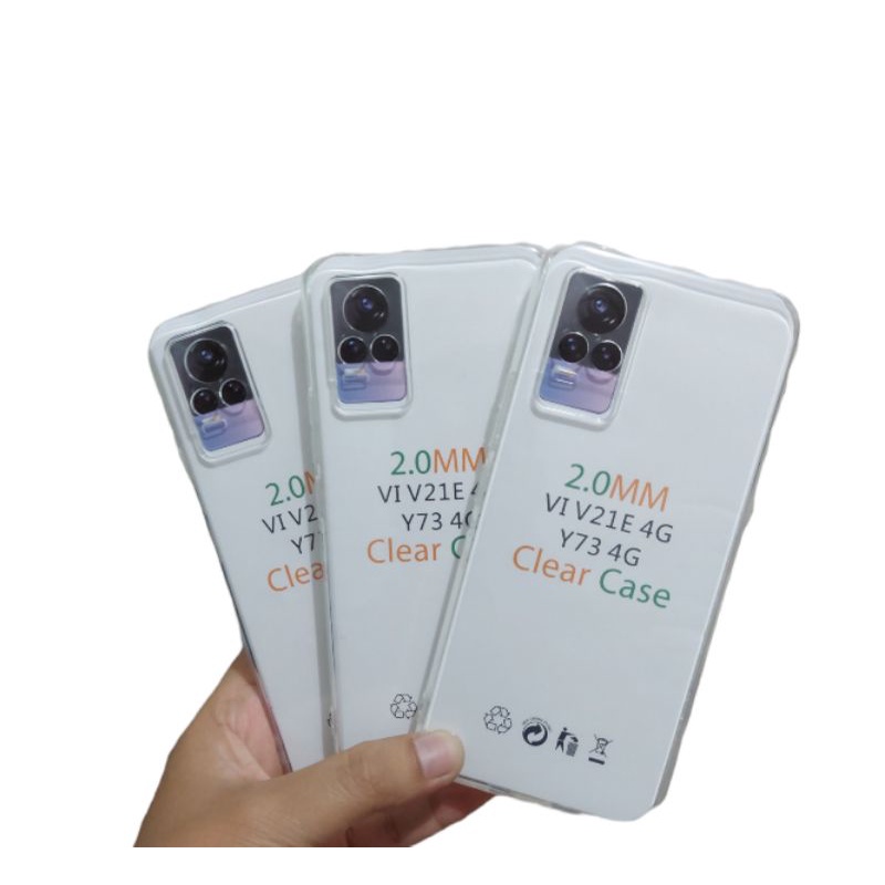 SOFTCASE SILICON BENING HD TRANSPARAN VIVO V21E (4G)