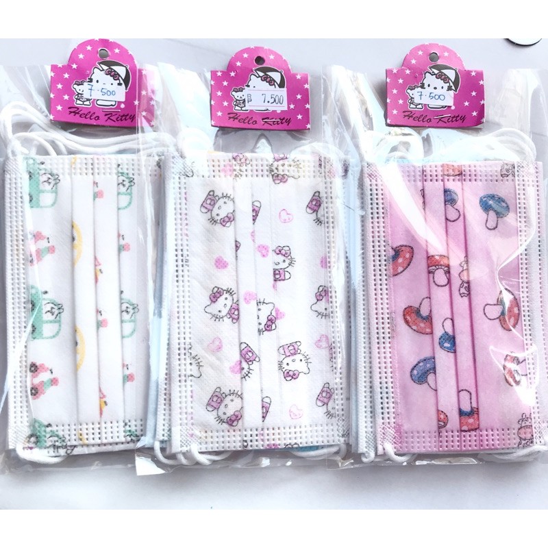 MASKER EARLOOP ANAK MOTIF ISI 5pcs