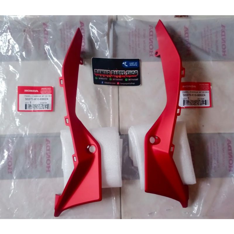 PANEL SHROUD CB150R V3 SAMBUNGAN SAYAP TANGKI CB150R COVER TANGKI CB150R 50270K15600ZA 50275K15600ZA