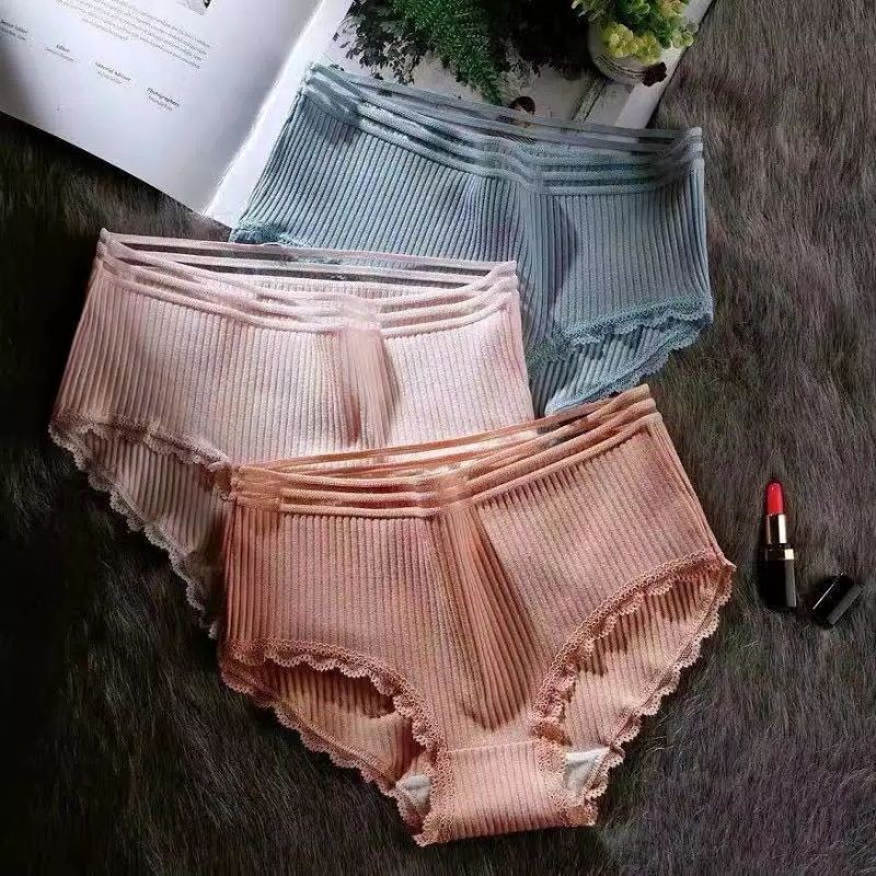 Celana Dalam Wanita Import CD BH Bahan Nylon dan Adem Berkualitas