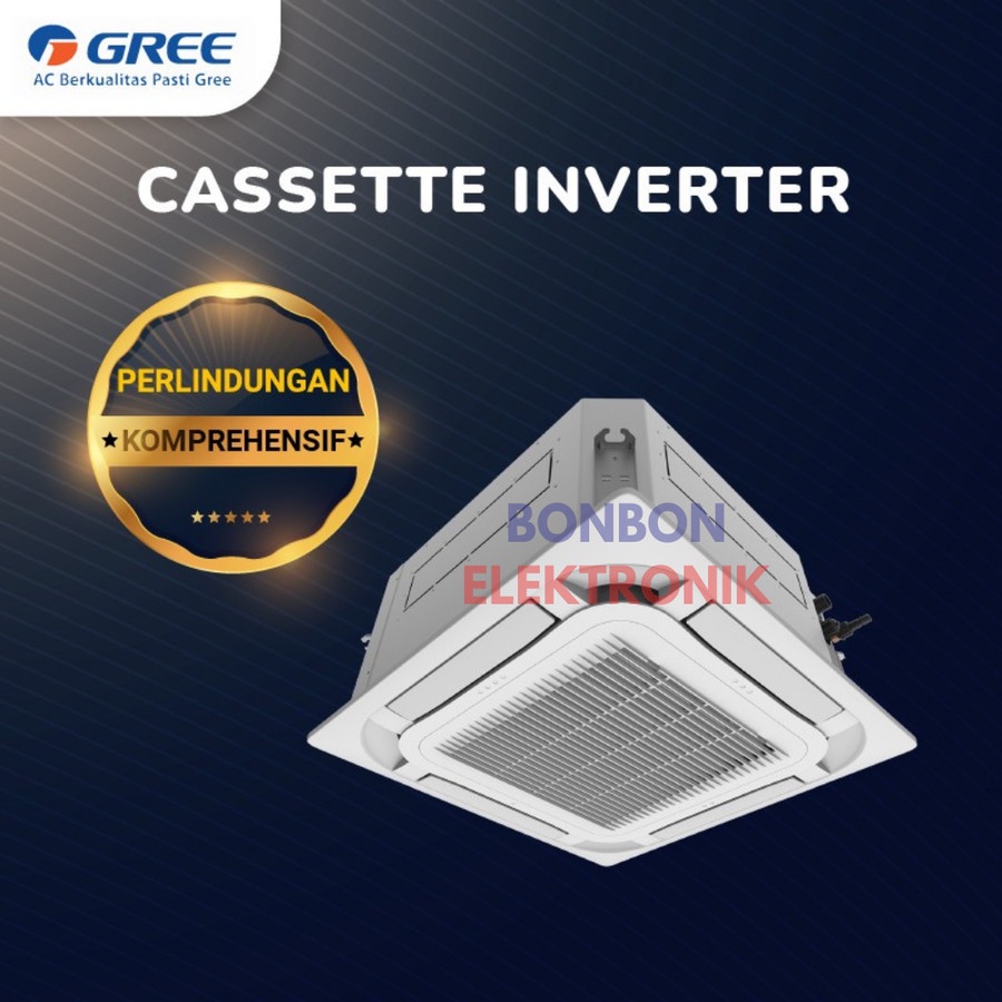 GREE AC Cassette Inverter 2PK GUD50T/A-S U-Match Series 2 PK