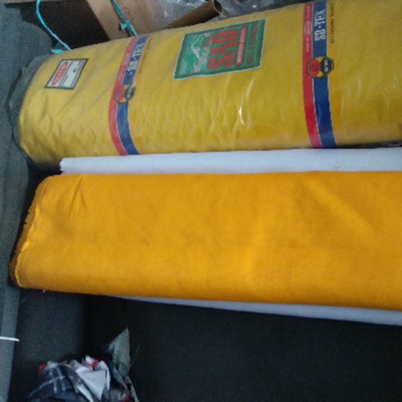 kain alas bordir kain polyester kain sakura cap SAB