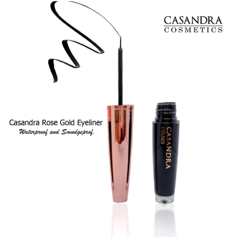 Casandra Eyeliner Rose Gold Waterproof