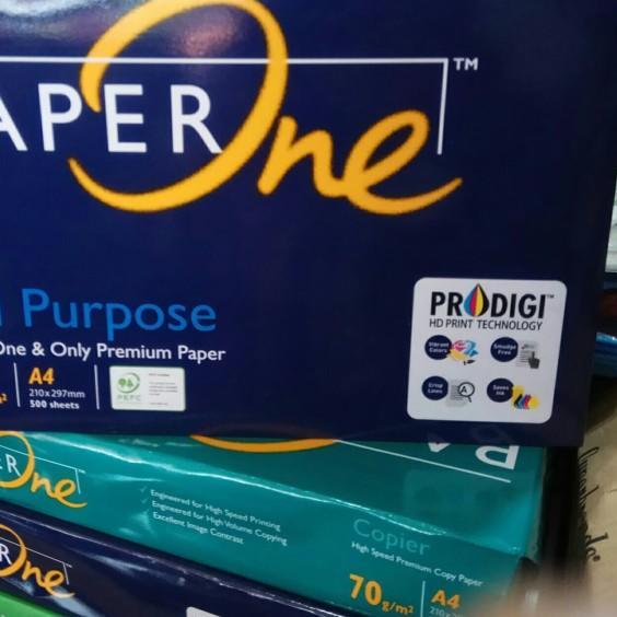 

◘ Kertas HVS A4 80 gram PaperOne ♙