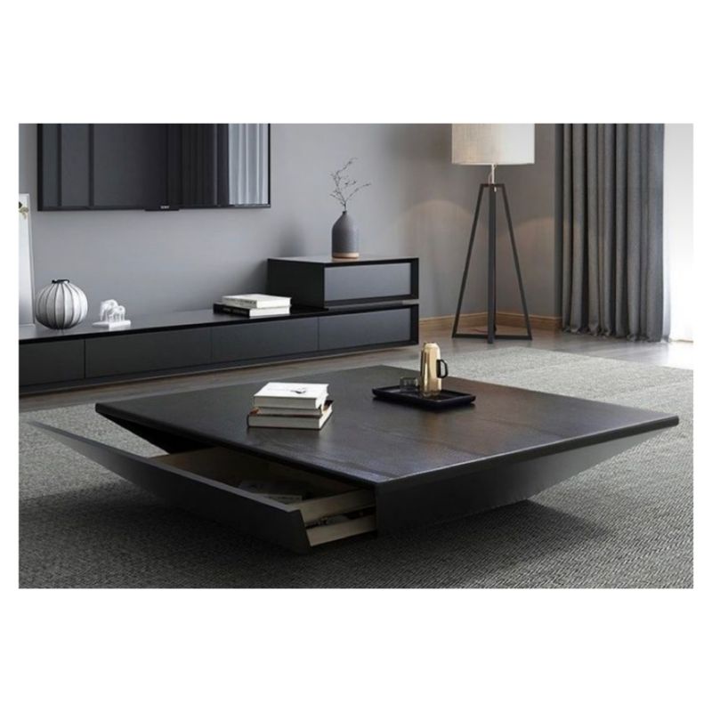 meja tamu minimalis kayu jati | coffee table mewah