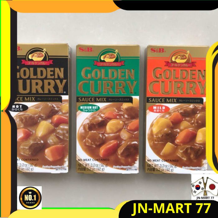 

MAKANAN JEPANG/JAPANESE FOOD/KARI JEPANG CURRY GOLD 92GR MADE IN JAPAN