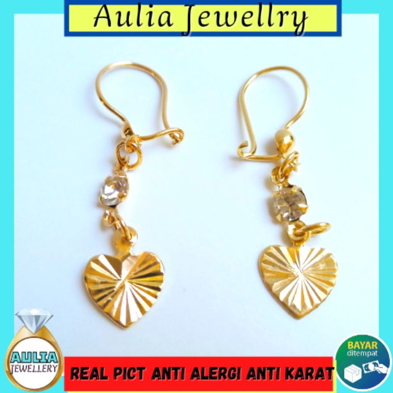 Anting Anting Tusuk Anting Titanium Anting Bulat Anting Xuping Anting Panjang Aksesoris Anting Jurai