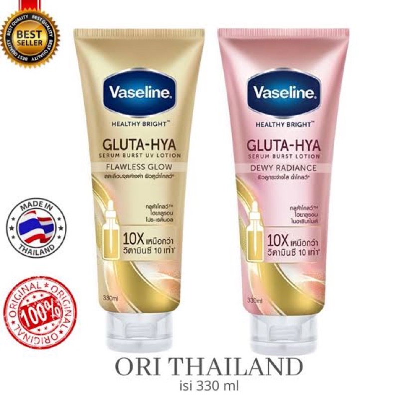 Vaseline Gluta Hya Original Thailand