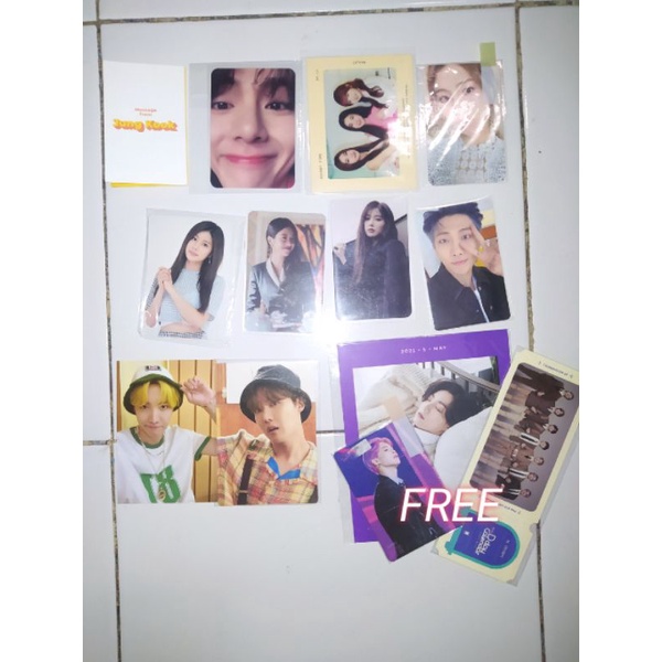 PHOTOCARD PC TAEHYUNG V ZOOM DICON OFFICIAL