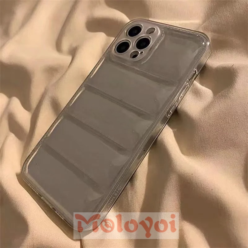 Soft Case Silikon TPU Transparan Tahan Banting Untuk iPhone 11 13 12 Pro MAX XR 7plus 8plus X XS MAX 7 8 Plus SE 2020