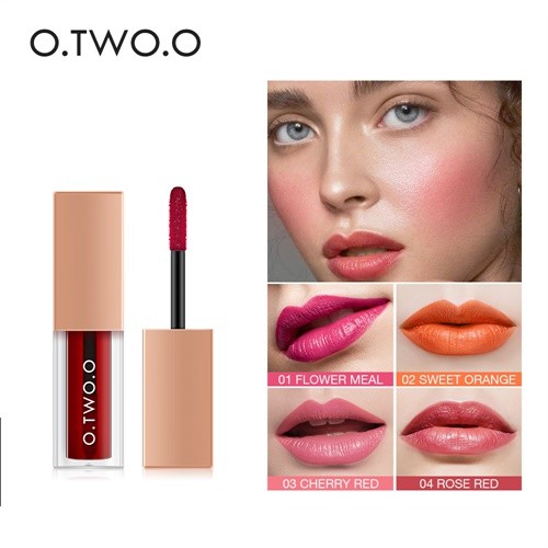 (READY&amp;ORI) O.Two.O Otwoo Rouge Water Color Lip And Cheek Tint 1004 Liptint 4 Warna Lipstick