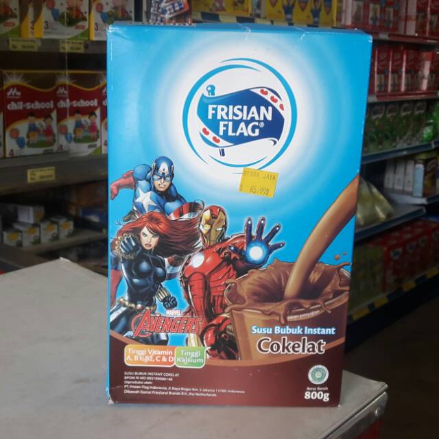 

Susu Bendera Frisian Flag Coklat 800gr Avengers Marvel Edition Exp MAR 2019