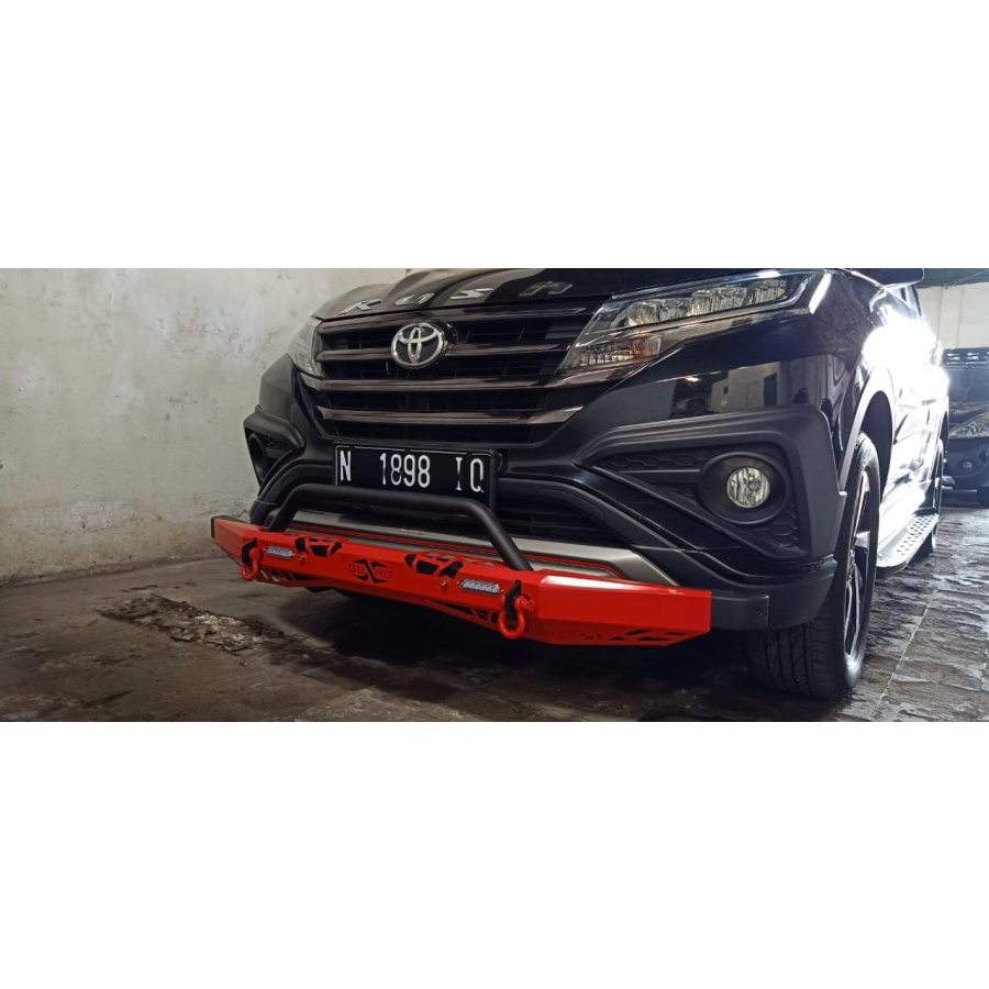 PAKET TANDUK CROOSGUARD BANTENG PLUS TOWING DEFENDER UNIVERSAL