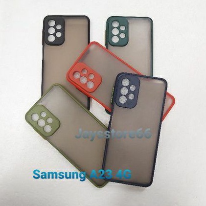 Silicon Case My Choice Samsung A23 4G Pelindung Kamera